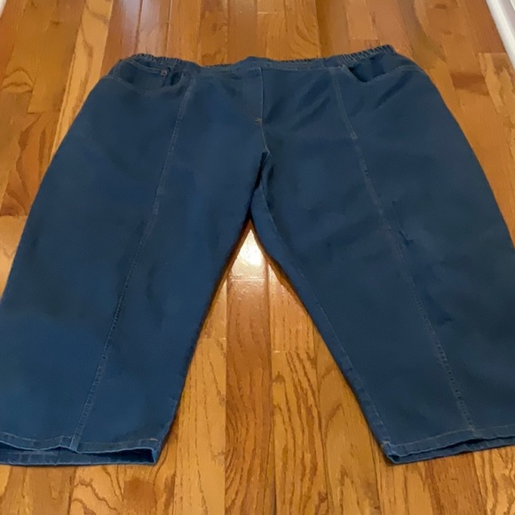 C.D.Daniels~Wide Leg Cropped\Capris 💙 - Picture 1 of 10